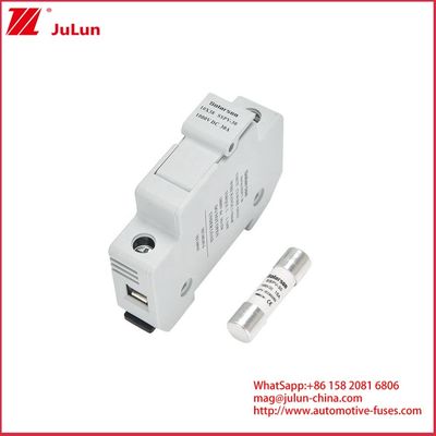15A 1500VDC GPV Ceramic Fuses Photovoltaic Điện áp cao ống