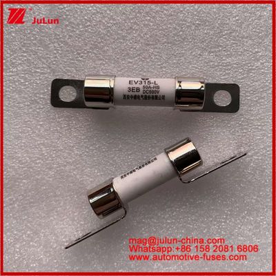 EV315-L 3EB 50A HS 10 * 38mm Xe tải Đèn điện hạng nặng Cài đặt Bolt nhẹ 500VDC Fuse ống với JASO D622 phù hợp