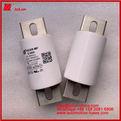 Xe điện 500A 750VDC Điện lực 800A RS309-MF S Đường ống lưu trữ năng lượng gốm và hệ thống điện Bộ sạc dây điện Thiết bị ô tô và thiết bị 50KA