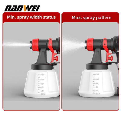Ứng dụng phổ biến Bụi phun khí cao Bụi phun khí áp suất 700ml Súng sơn không dây Động tay Điện 1.5mm 1.0mm Diy Grade Pin Điện Tái thiết kế Nhà Vườn