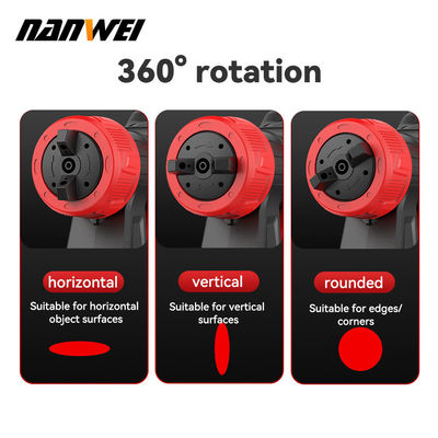 Ứng dụng phổ biến Bụi phun khí cao Bụi phun khí áp suất 700ml Súng sơn không dây Động tay Điện 1.5mm 1.0mm Diy Grade Pin Điện Tái thiết kế Nhà Vườn