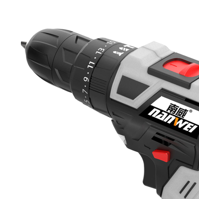 Máy khoan không dây Công cụ điện pin lithium Máy khoan tác động điện cầm tay hỗ trợ pin lithium