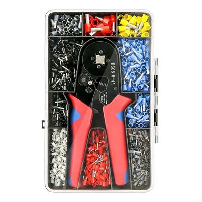 tiện lợi linh hoạt Mini dây thép Ferrule ống đầu cuối Crimping Plier Kit 1200pcs gia đình điện cách nhiệt