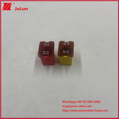 PC Cover 30A PA66SBFC-JT Fuse Cartridge Pacific Low-Ampereage Plug-In Type Fuse J Case Slow Blow Auto Fuse DC32V Car Marine RV Automotive Circuit Breakers