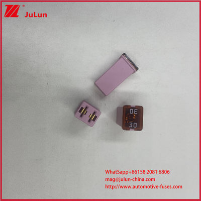 SBFC-JT 30A 32V Xe ô tô micro blade fiuse Quảng trường yêu cầu kết nối Fuse Box Holder Long Pin Small Internal Car Male Plug Ampere Rating