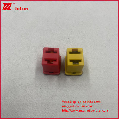 0895040.Z Series Low Back JCASE Đánh giá 58V PEC 50A 60A Blade Fuse 32VDC 58VDC J Case M Type Auto Fuse Slow Blow Box Type Square