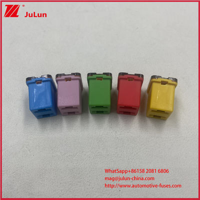 Lớp phủ bọc thép bền Cỡ nhỏ hình vuông Mini Auto Fuse cho xe hơi 20A 25A 30A 40A 50A 60A hình vuông Mini Auto Fuse xe SUV xe tải xe điện xe buýt
