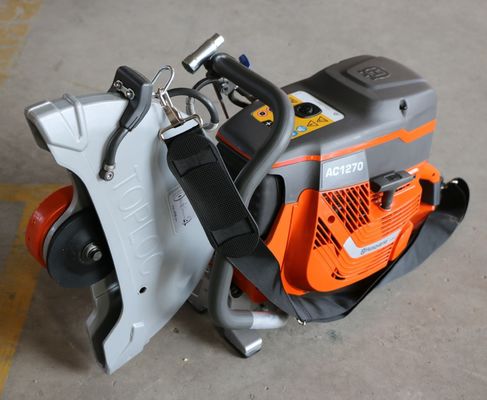 Máy cắt bê tông đường cứu hộ không bụi Saw Dust-free Rescue Cement Road Concrete Cutting Machine AC 1270 16inch