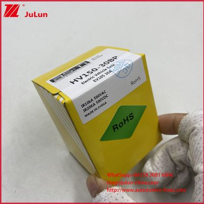 ASTM HV150 Vận động điện Fuse 30A 10A DC500V 20KA Thiết lập Bolt hình trụ bằng gốm có khả năng phá vỡ mạnh
