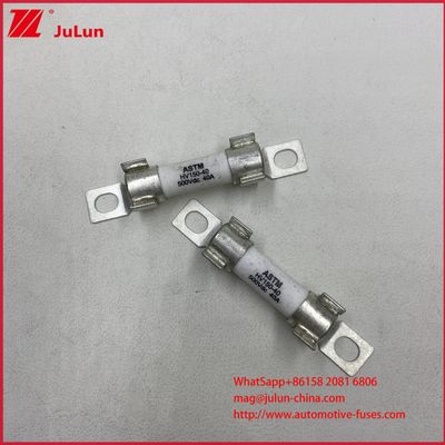 ASTM HV150 Vận động điện Fuse 30A 10A DC500V 20KA Thiết lập Bolt hình trụ bằng gốm có khả năng phá vỡ mạnh