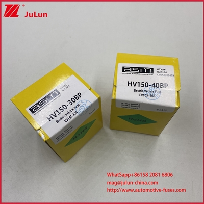 HV150 40A 25A DC500V Bolt Fuse Processing Tùy chỉnh trong hộp hộp