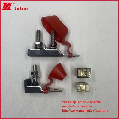 Khối cầu chì đầu cuối MRBF với cầu chì kép, nhỏ gọn, được đánh giá cho hàng hải, cầu chì pin 30A-300A 58V