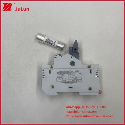 14 * 51mm gPV 1000VDC 50A FUSE Đằng bền PV Photovoltaic Fuse Holders Disconnectors cho các ứng dụng và tấm pin mặt trời