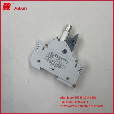 63A 22 * 58mm Photovoltaic Solar Fuse với điện áp hoạt động định số DC1000V và điện áp chịu xung định số 6 KV