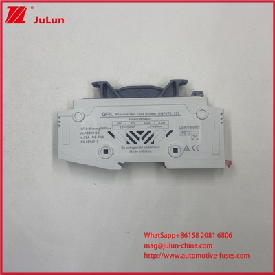 Nguồn điện lắp đặt trên thanh ray DIN 10*85mm 1500VDC 32A cho quang điện với chứng nhận IEC 60947-3
