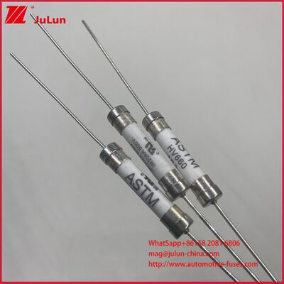 Ceramic Car Fuses 500VDC  With Rated Current 10A 12A 15A 16A 20A 25A 30A And ISO8820 Compliance For Vehicle Electrical Protection