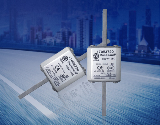 Cầu chì vuông tiêu chuẩn Châu Âu Lắp đặt của Mỹ 690V / 700V 40-2000A