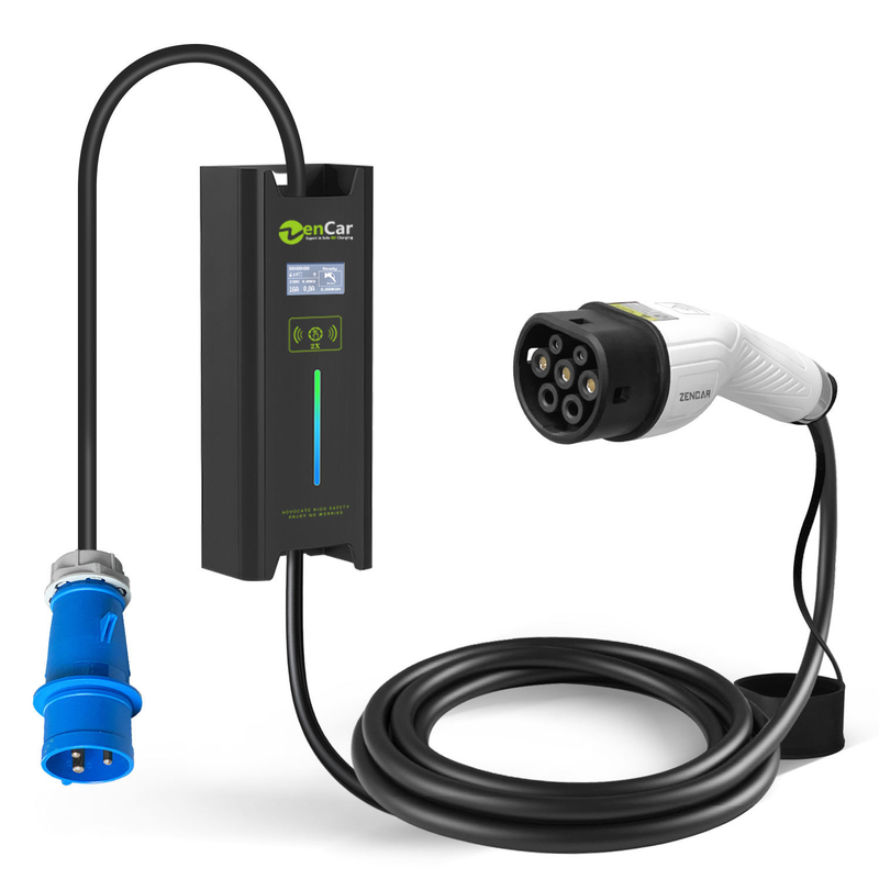 AC EV Charger Adapter tương thích -40°C~+80°C Bảo vệ 7. Bảo vệ dưới điện áp