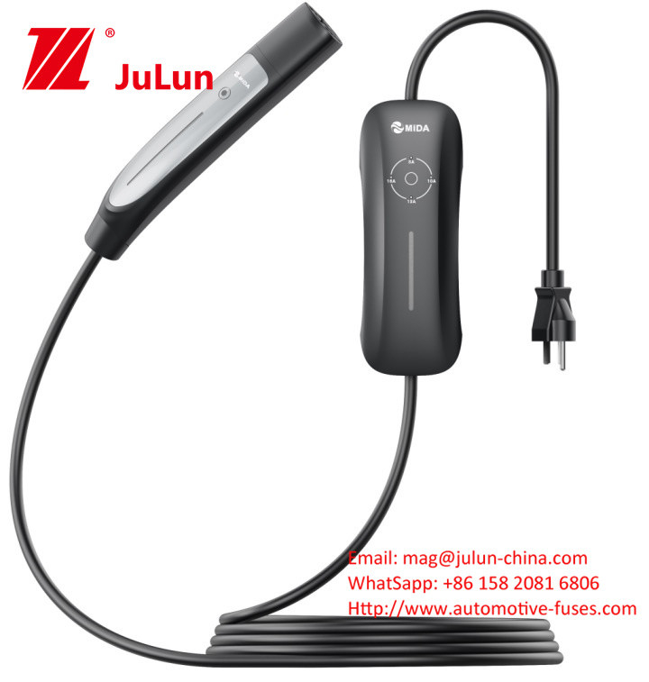Bộ sạc xe điện xách tay Tesla 2000V Bộ sạc xe ô tô xách tay bền Quy định châu Âu Úc Đầu biến đổi