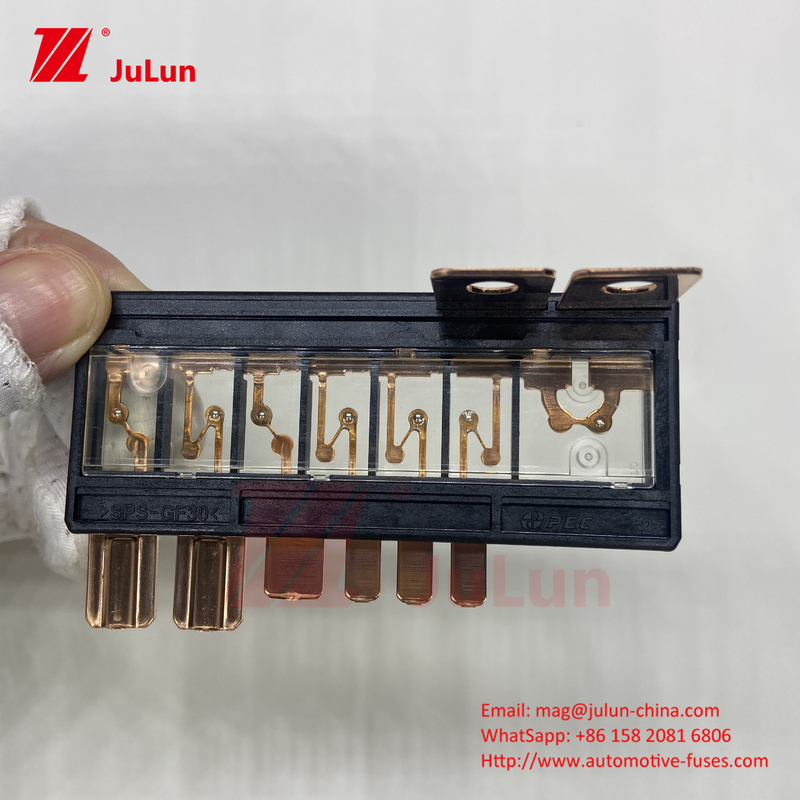 38231-TAB-A01 Hệ thống động cơ Fuse Xe điện Ô tô Blade đồng Fuses Screw Plug In 32V Voltage Bag Block Pattern
