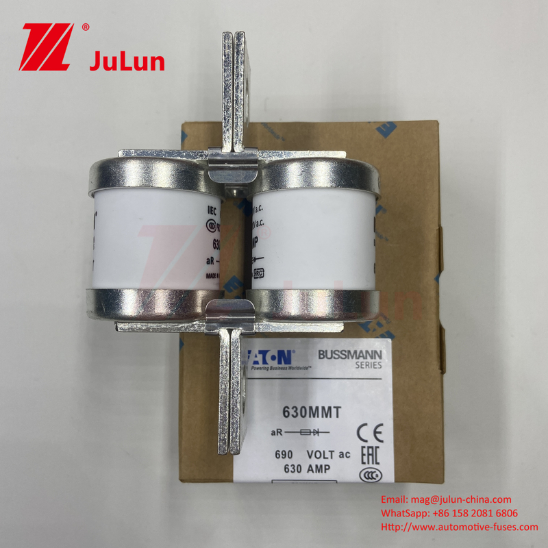 690V hiện tại Ceramic ô tô bảo hiểm với Twin Bolt tấm lắp đặt 630A 630MMT