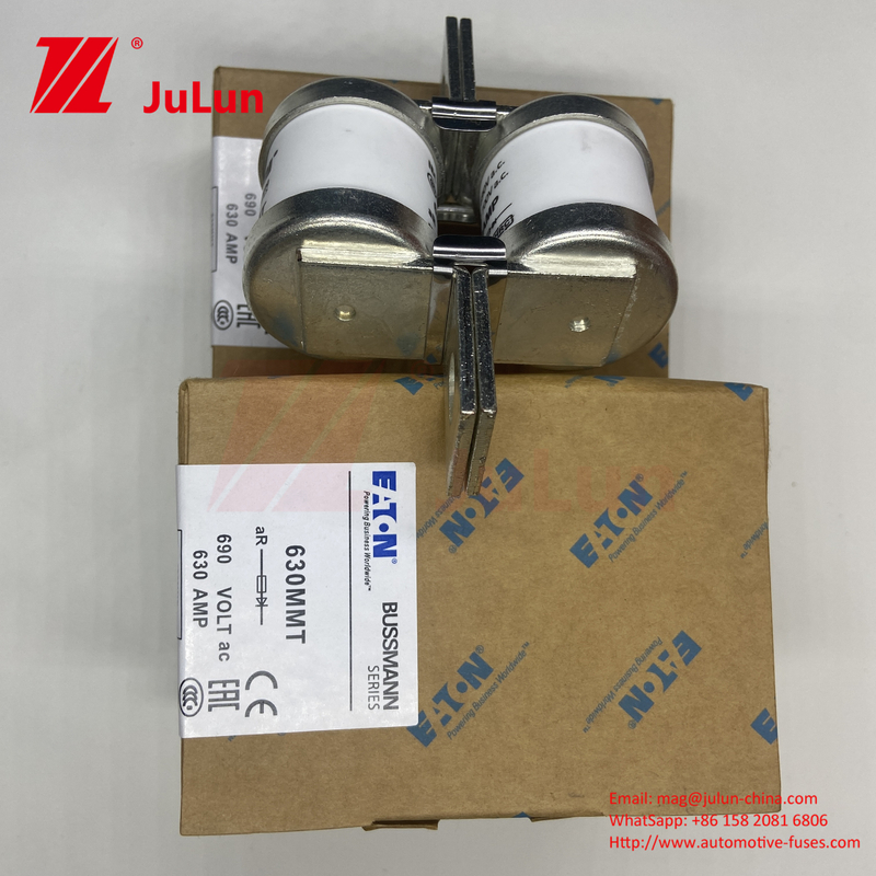 170M1811 200A 1000V đồng gốm BUSSMANN Máy bảo hiểm ô tô Điện áp định số M6/M8 Cài đặt