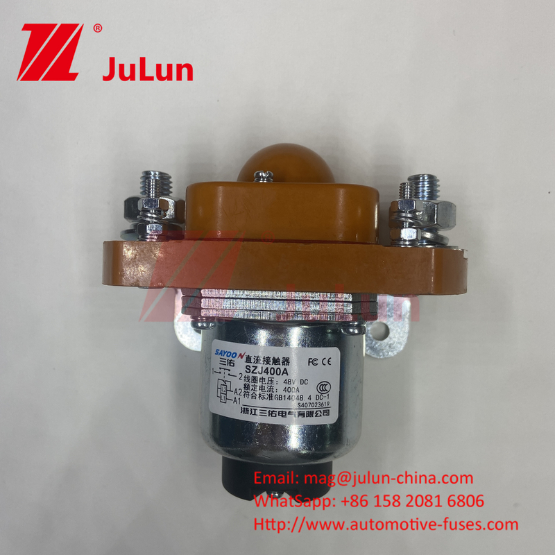 DC 12-80V Chuyển đổi điện lớn hiện tại tắt ốc vít 200A 1P ốc vít Điện áp định số: DC12 ~ 80V