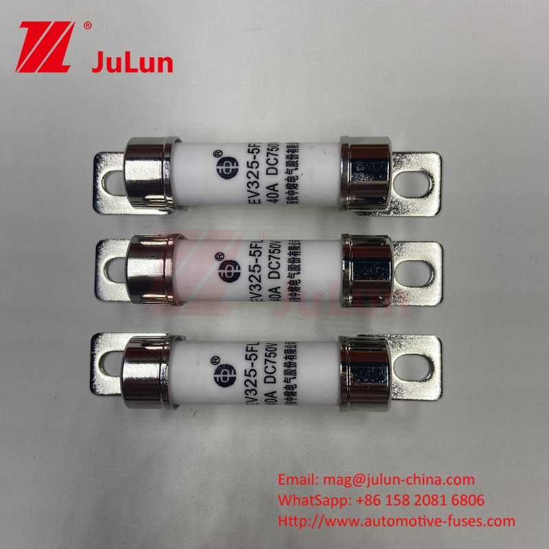 10A 30A 50A 750VDC EV Fuse Hey là cho hệ thống kéo EV, 15A 20A chuyển đổi năng lượng