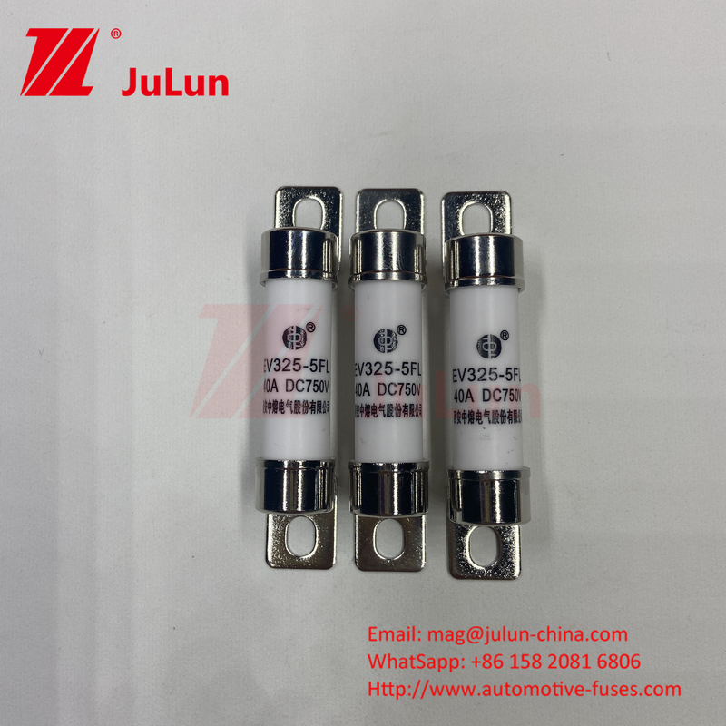 EV Fuse Boxed Embedded For Electric Vehicle Traction Systems 750VDC 25A 30A 40A 50A 14*51 Ues Cho bộ sạc xe EV325