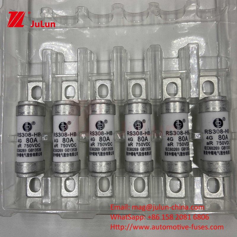 Phù hợp với ISO8820, JASO D622 và GB/T31465 30A 40A 50A 80A 750VDC