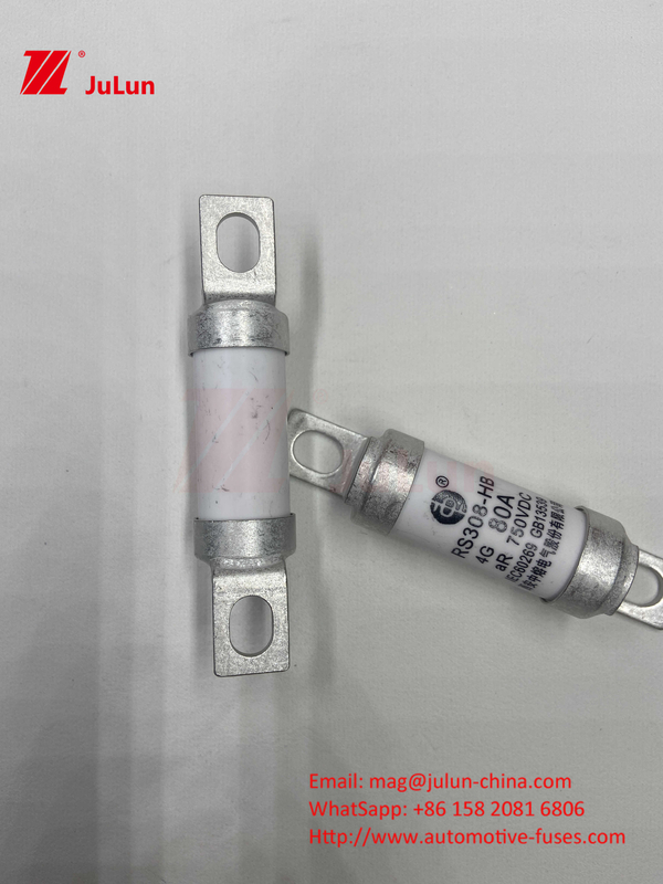 750VDC Ceramic Automotive Fuses 14. ống gốm 20x46mm 15A 40A 50A RS308 HB G FUSE 750VDC EV325 100A