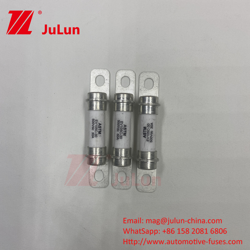 M6 Bolt Fuse For EV Electric Vehicle 500VDCHEV 500VDC 15A 30A 40A Hệ thống lưu trữ năng lượng