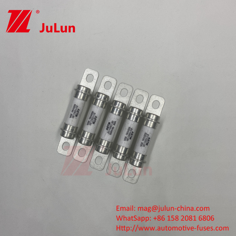 30A 20A ống gốm M6 Bolt loại 15A Cung điện xe điện Cung điện xe 500VDC ESS Cung gốm