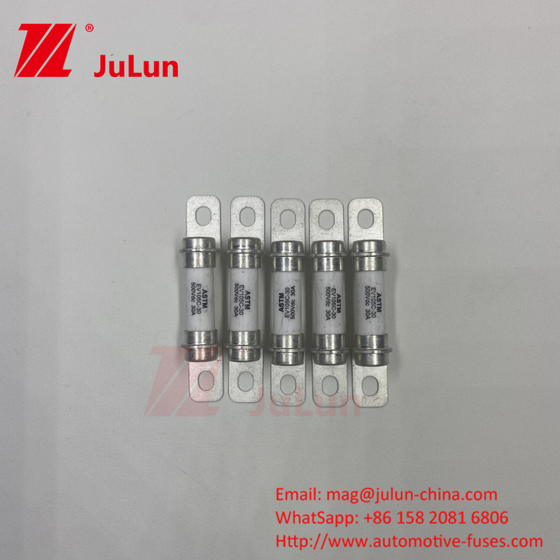 EV Fuse Standard UL248-10A 20A 50A 40A Fuse Energy Storage System 500VDC High Break