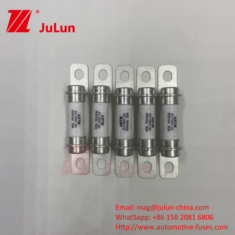 Máy điều khiển chuyển đổi tần số xe điện Bolted Fast Fuse 500VDC 5A 15A 30A 40A 10A 20A