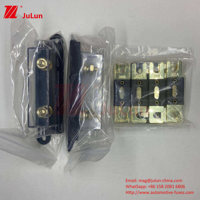Cầu chì loại pin 0298 Series 0298125 Giá đỡ cầu chì ô tô trong suốt Khả năng chống va chạm cao