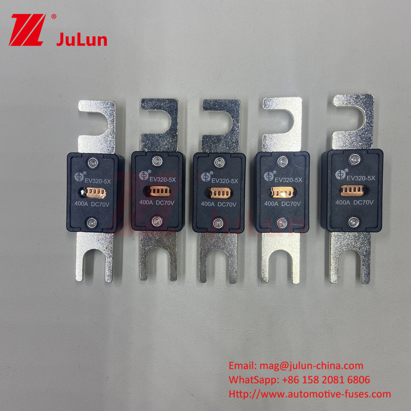 Xe điện EV320-5X-225A 70VDC Voltage Automotive Fuse cho hệ thống sạc EV M6 M8