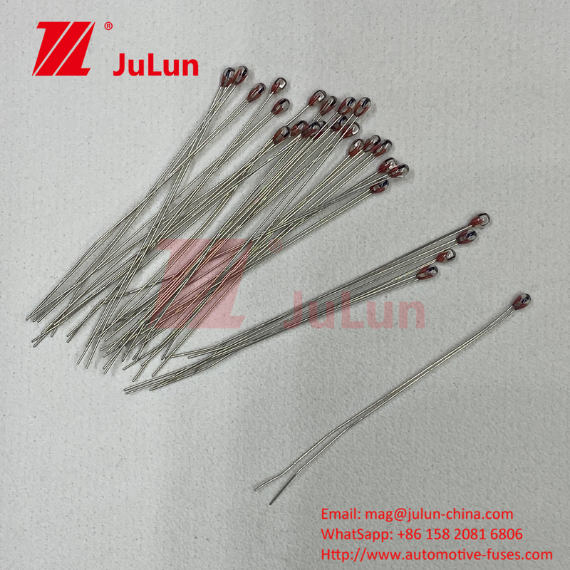 MF52 Đầu giọt 60K±3% 30K±1% Đầu đen nhỏ NTC Thermistor nhựa epoxy
