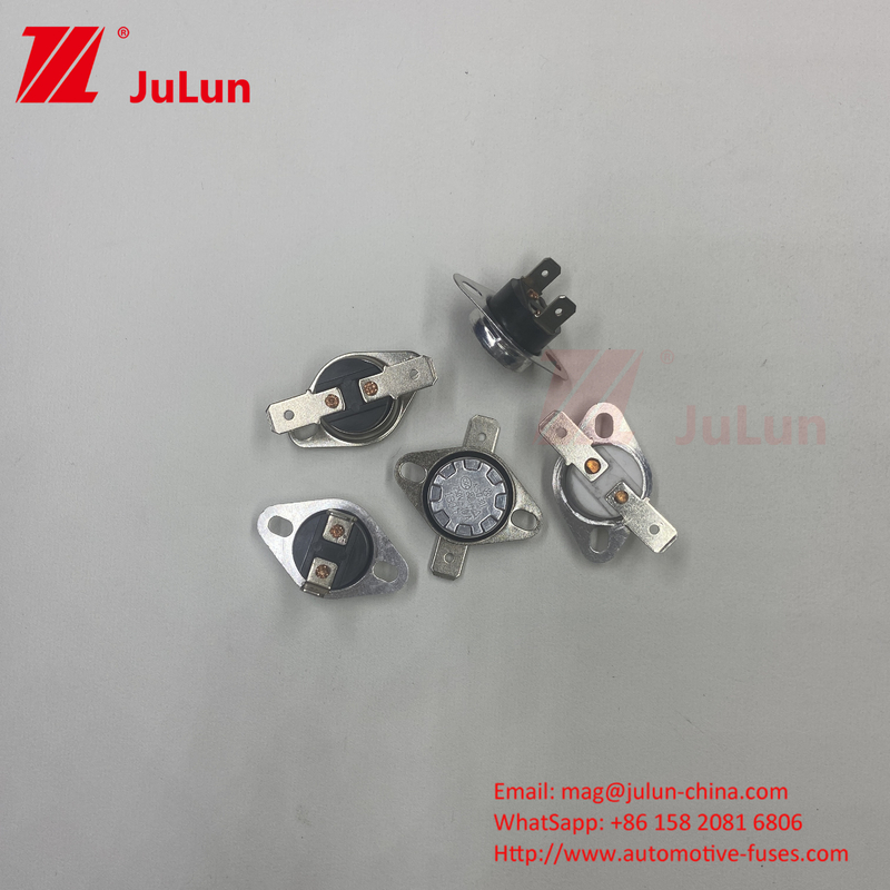 Bộ điều chỉnh nhiệt hành động chụp đĩa lưỡng kim KSD301 10A 250V, Công tắc điều khiển giới hạn nhiệt độ thấp H31 250V 10 13C