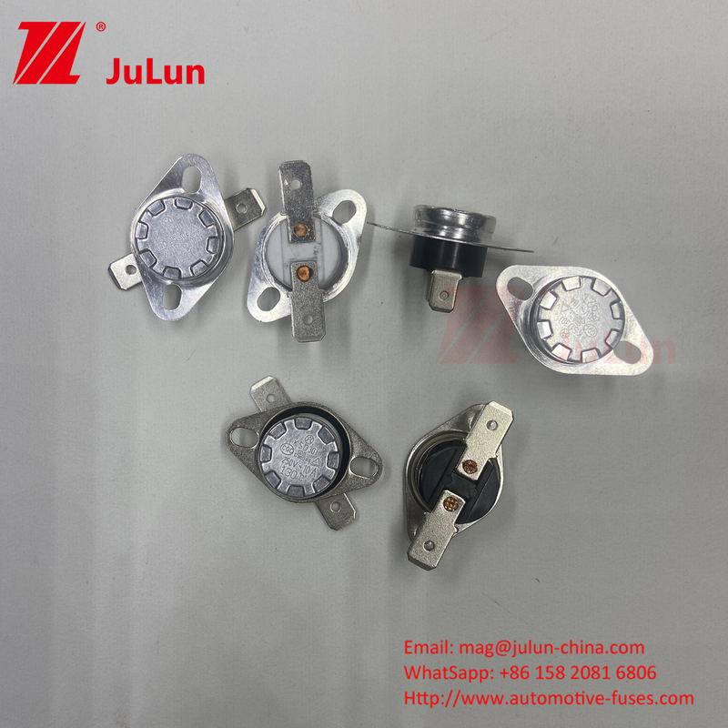 Kiểm tra nước KSD301 Bimetallic Thermostat Kiểm soát nhiệt độ Khởi động cắt nhiệt 250V 10A 16A Với CQC TUV UL ROHS