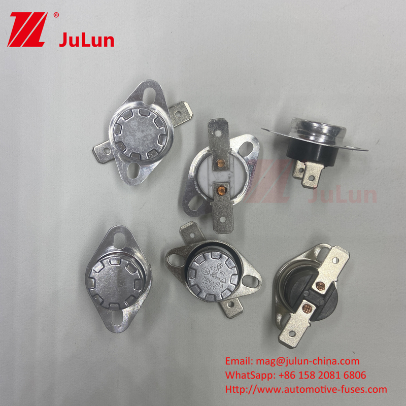 KSD301 KSD302 Kháng cách nhiệt Không bị hỏng, làm mù công tắc nhảy trạng thái bình thường với vòng đời ≥100000 lần