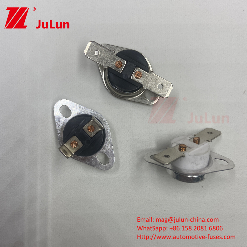 Chuyển đổi điều khiển nhiệt độ bình thường đóng / mở KSD301 Bimetal Thermostat Manual Reset Thermal Cut Out Switch