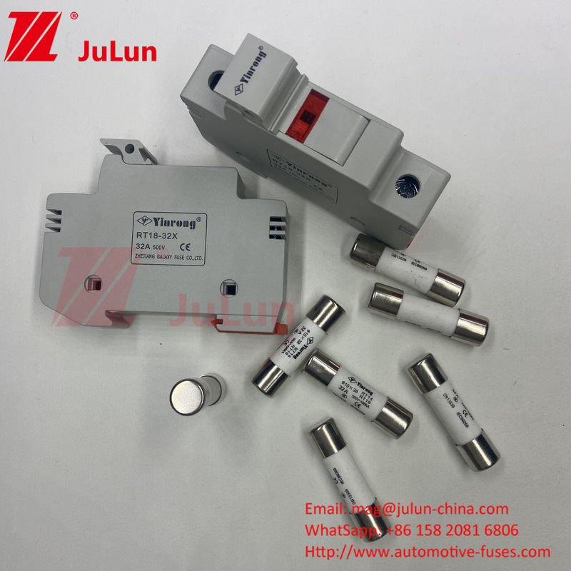 Solar PV Ceramic Fuse Holder Với Capacity Breaking 1000VAC/DC 300A Ceramic Fast-Acting Fuse Cho Photovoltaic Ch