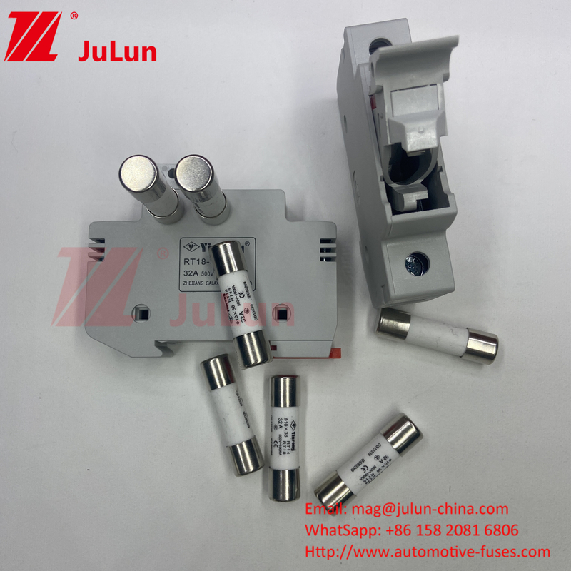 1000V Photovoltaic Fuse Holder Với 15A 10x38mm Photovoltaic Fuse Solar Dc Fuse Holder 1000v Với Fuse Link Giá rẻ