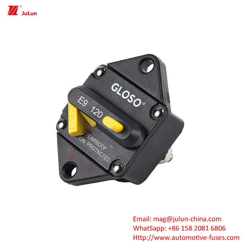 Bảo vệ mạch điện tử ô tô với đèn LED Multi-Way Fuse Box SBH-6PD Screw 30A-500A Two-pole 32V Manual Re