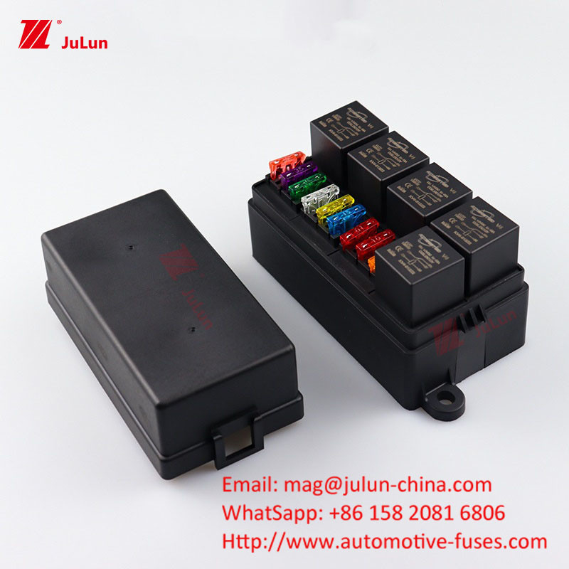 ANS Phân tích ô tô Điện tử mạch hiện tại 30-50A Bolt nhỏ Fuse Holder cho hệ thống ô tô có thể thiết lập lại bộ ngắt mạch