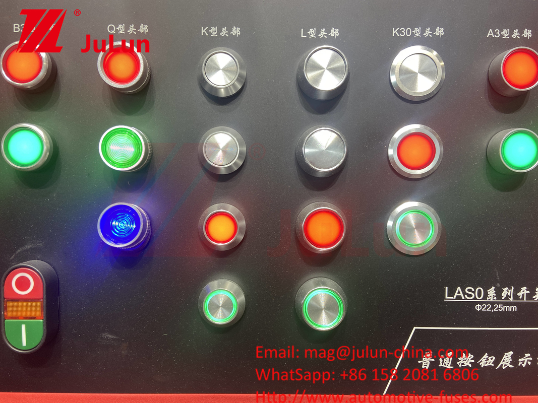 Công nghiệp Bấm nút chuyển đổi Nhà máy chất lượng cao nhựa Bấm nút chuyển đổi 19mm 22mm 25mm 30mm Bấm nút