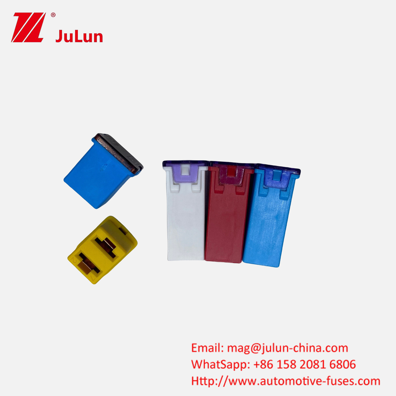 Amp Blade Fuse Tăng cường an toàn Logo tùy chỉnh cho xe điện Littel Xe ô tô Quad Fuse 32V 58V