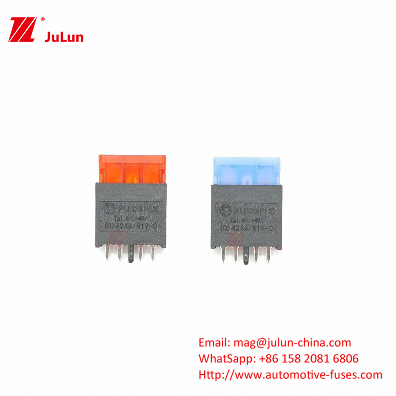 ANS / MIDI Động cơ tay thiết lập lại bộ ngắt mạch EU UL 32V 30A-500A gốm ô tô Fuse Holder