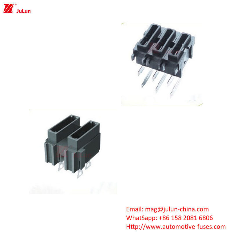 Ô tô 32V Fuse Holder nhỏ tốt AMI MIDI 200A 1 cực / 2 cực Fuse Block